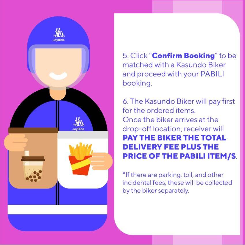 JoyRide Introduces Latest Pabili Service