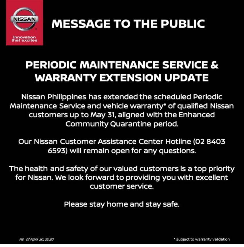 Nissan Covid