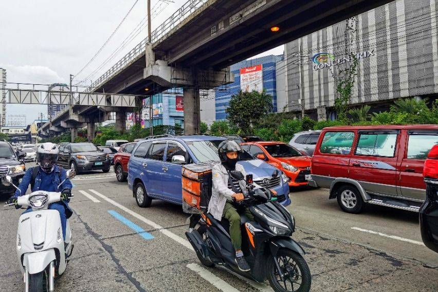 Driving along EDSA