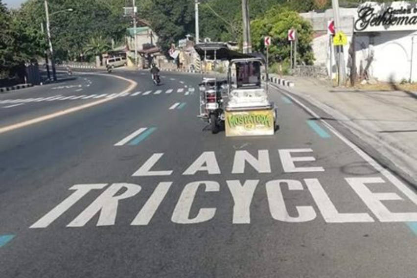 Tricycle lane