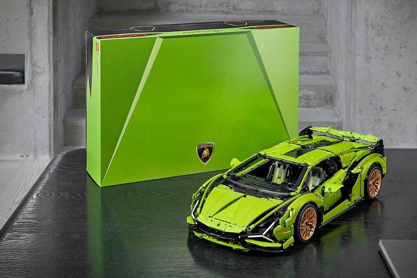 Конструктор Mould King «Lamborghini Sian FKP 37» 13057 1:8 (Technic 42115) 3817 деталей