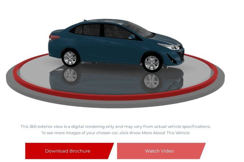 Toyota virtual showroom 