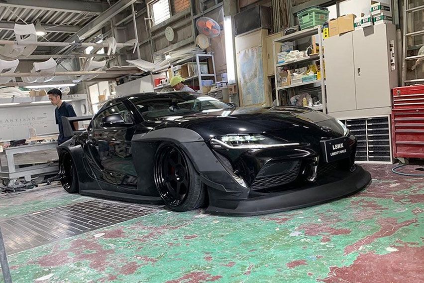 Liberty Walk Rilis Body Kit Toyota GR Supra, Sangar! Liberty Walk Toyota GR Supra