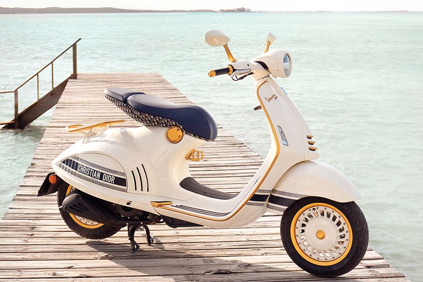 Vespa 946 Christian Dior, Hasil Kolaborasi Dua Brand Italia Vespa 946 Christian Dior, Hasil Kolaborasi Dua Brand Italia