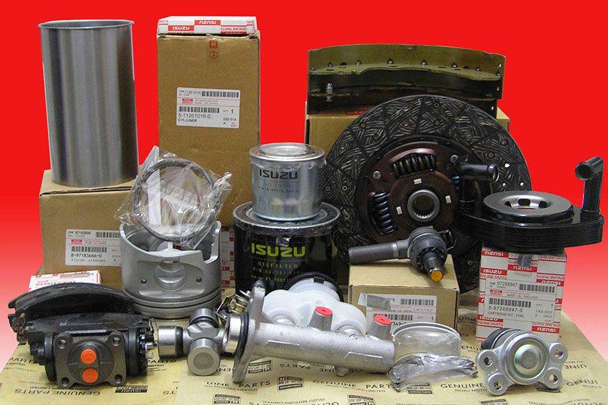 Isuzu spare part