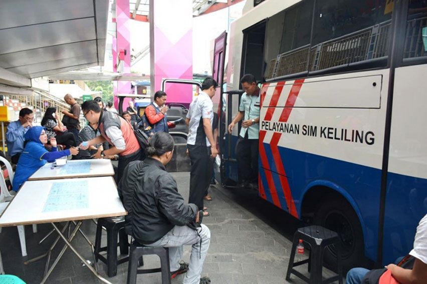Layanan SIM Keliling