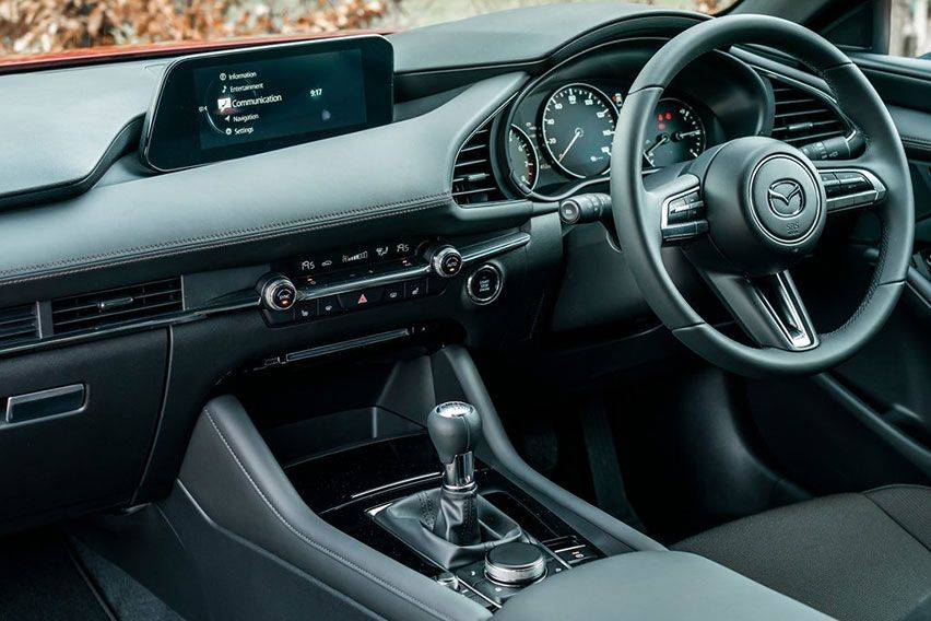 Mazda3 hatchback interior
