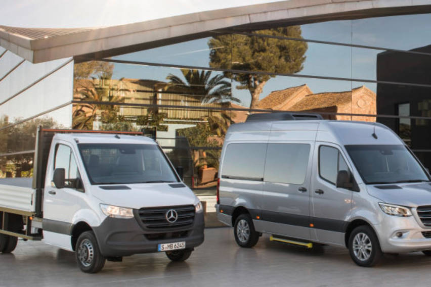 new mercedes benz van