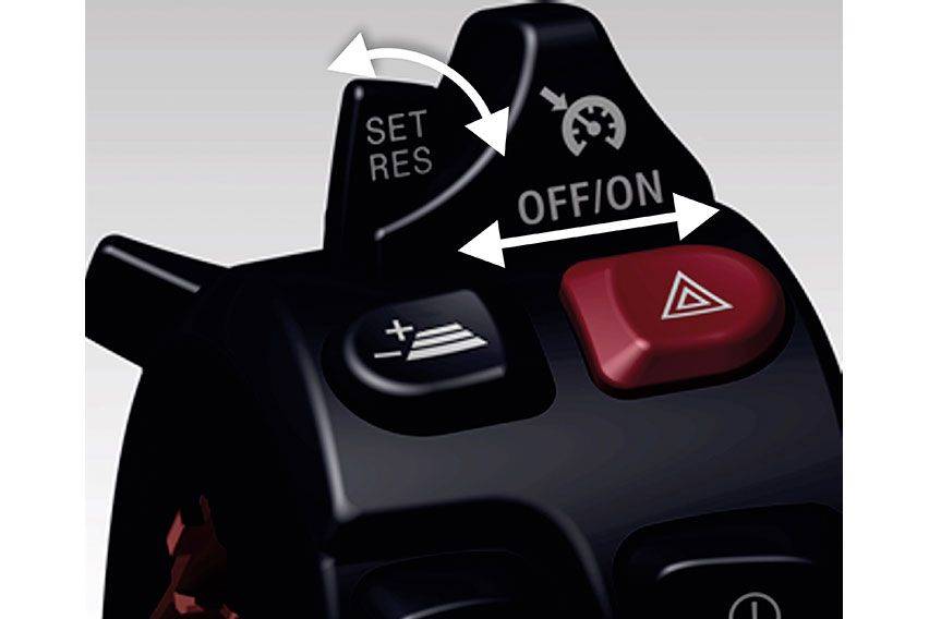 BMW Motorrad cruise control