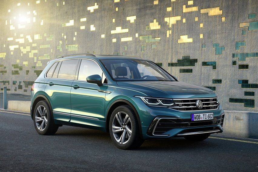 The 2021 Volkswagen Tiguan makes its world debut