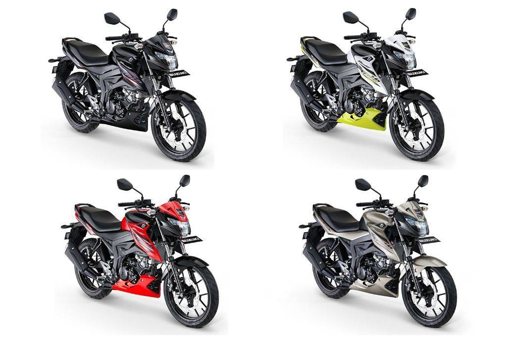 Suzuki GSX150 Bandit colors