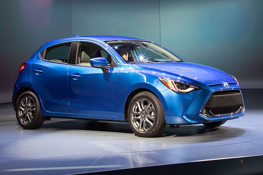 Toyota Yaris Rebadged Mazda2