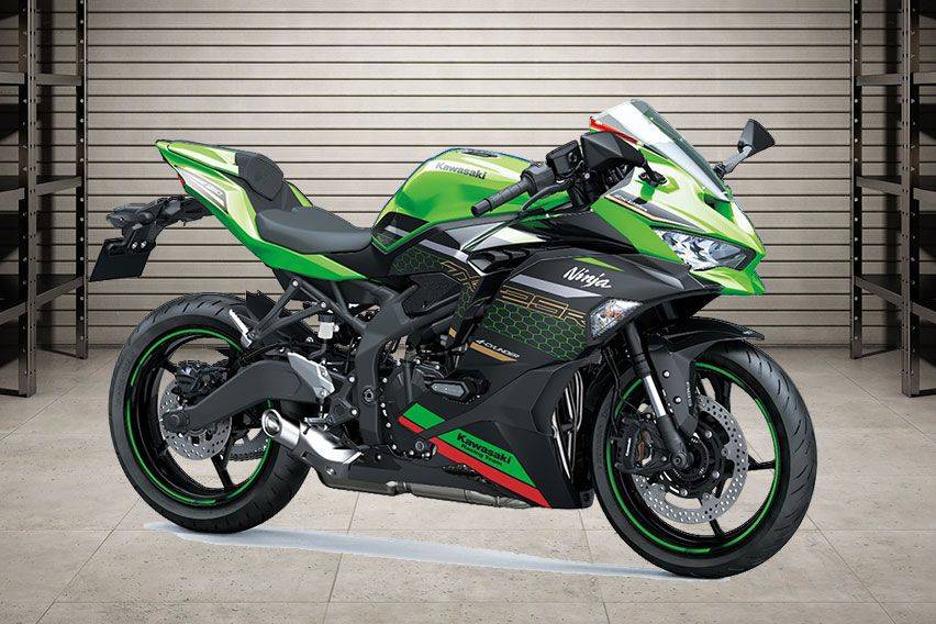 Kawasaki-ZX-25R Lime Green