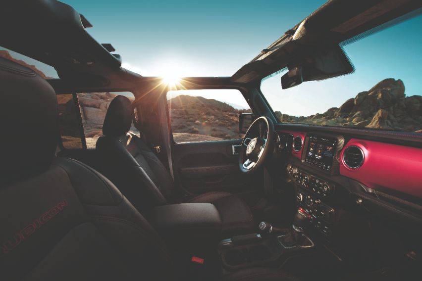 Jeep gladiator dashboard