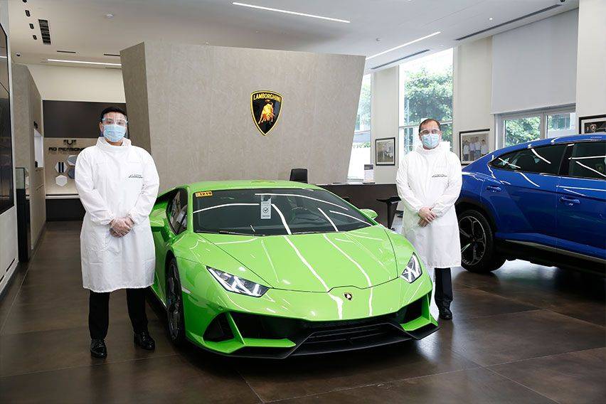 lamborghini showroom