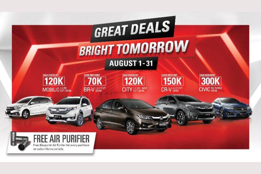 Get A Honda Civic Rs Turbo With A P300k Cash Discount This August Carmudi Philippines
