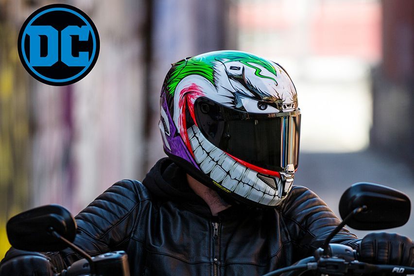 HJC Luncurkan Helm Bermotif Joker, Harga Rp 10 Jutaan  
