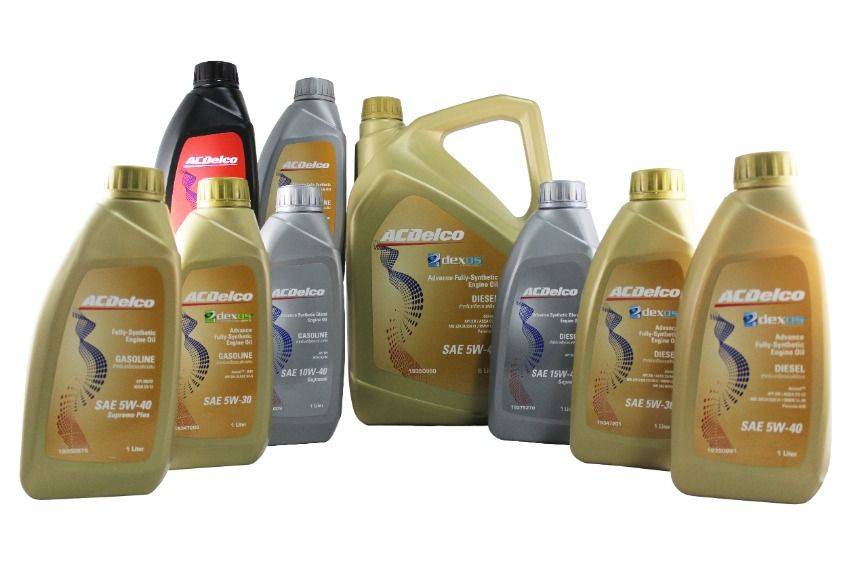 ACDelco oils