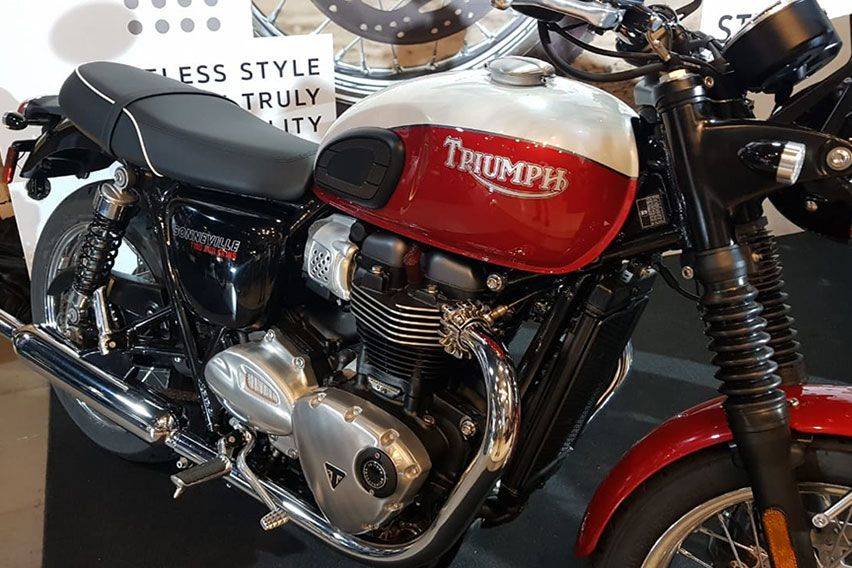 Triumph Bonneville T100 Bud Ekins Edition