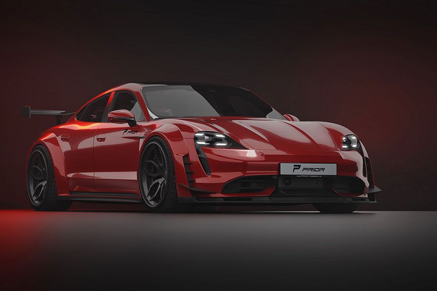 Paket Modifikasi Sportscar Listrik Porsche Taycan dari Prior Design Porsche Taycan by Prior Design