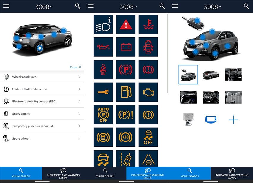 Scan MyPeugeot App