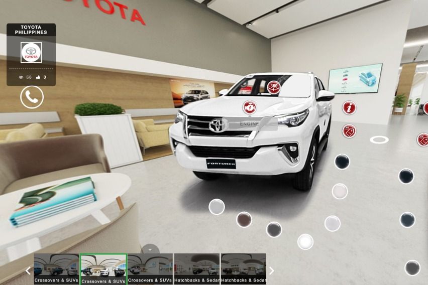 TMP updates Virtual Showroom with more options toyota virtual showroom