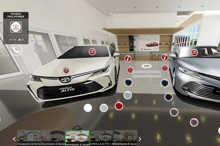 toyota virtual showroom