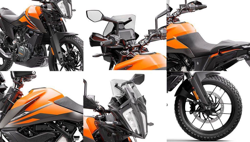 KTM 390 Adventure launching