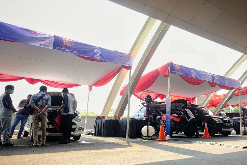 Program Daihatsu Rapid Service, Disambut Antusias Pelanggan Program Daihatsu Rapid Service, Disambut Antusias Pelanggan