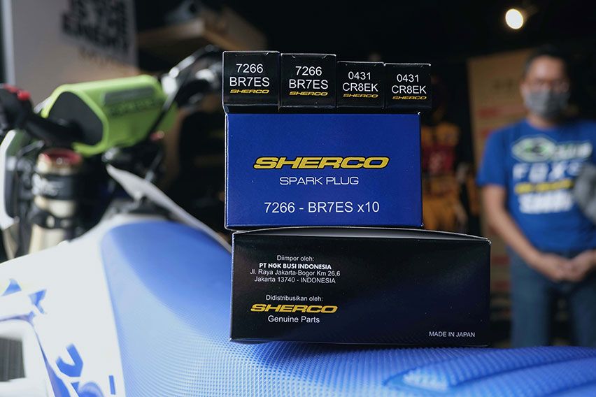Sherco Gandeng NGK Sebagai Penyedia Busi Motor-Motornya Sherco Gandeng NGK Sebagai Penyedia Busi Motor-Motornya