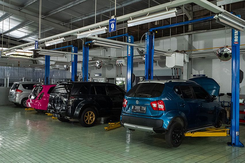 Kembali Membaik, Kinerja Bengkel Body Repair and Paint Suzuki bengkel Suzuki