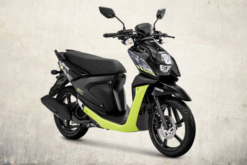 Yamaha X-Ride 125 Black Light Green