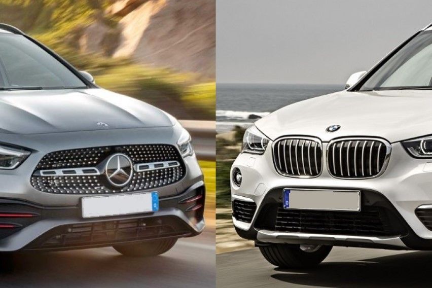 Car comparo MercedesBenz GLAClass vs BMW X1