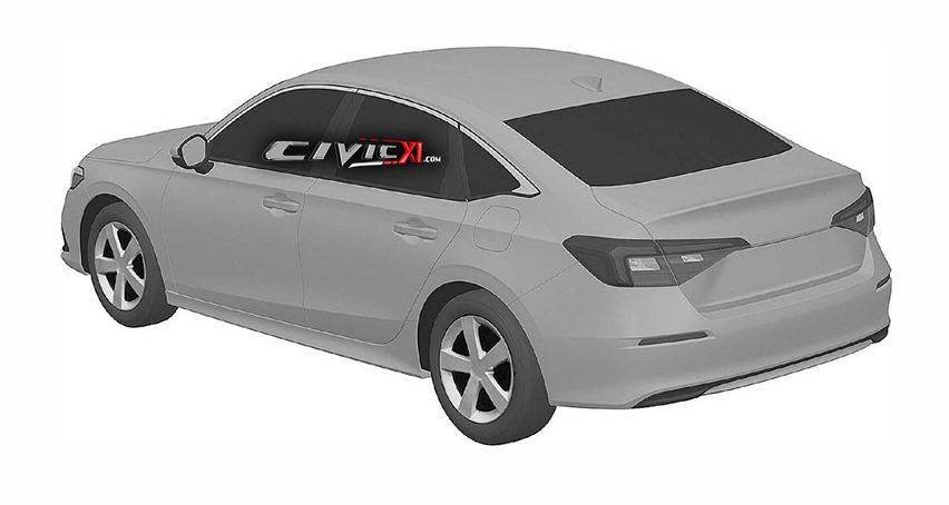 Honda civic patent image