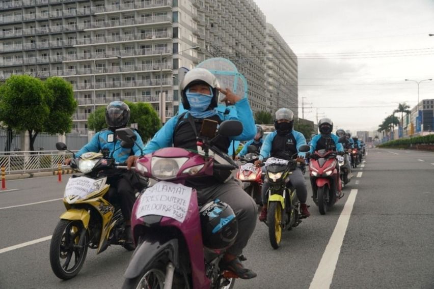Angkas Bikers express gratitude through weekend unity ride