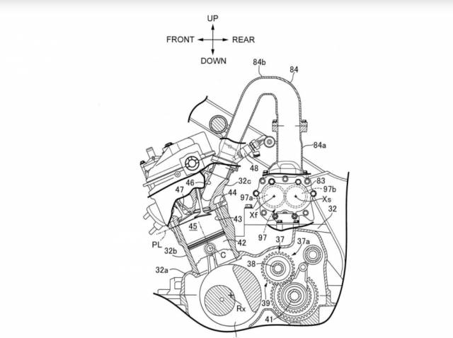 Honda supercharged engine