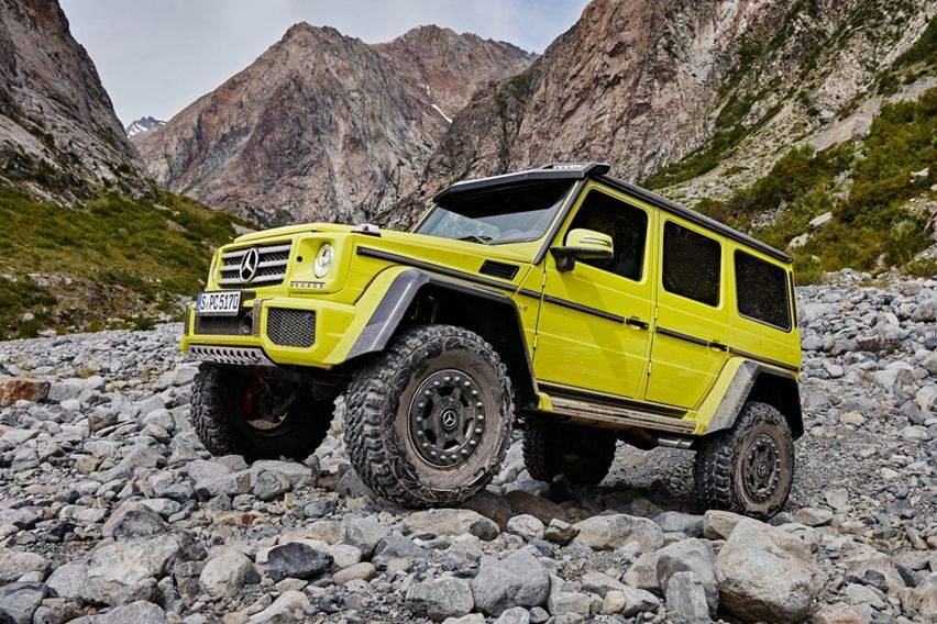 Mercedes G 500 4x4 squared