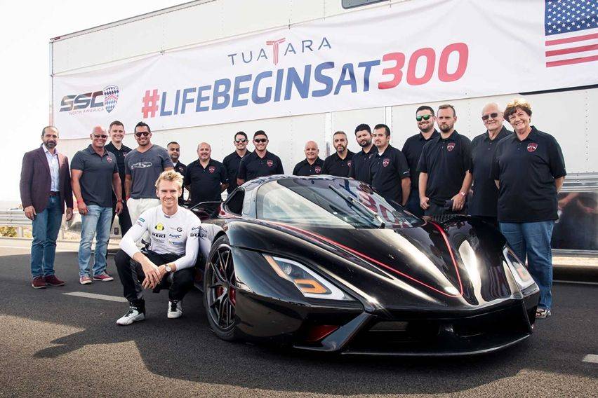 SSC Tuatara speed record