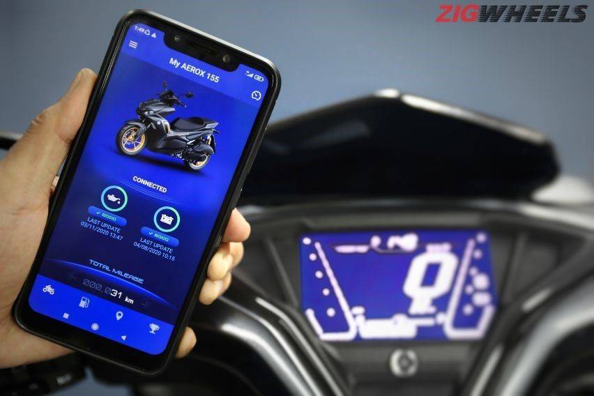 Yamaha aerox connected