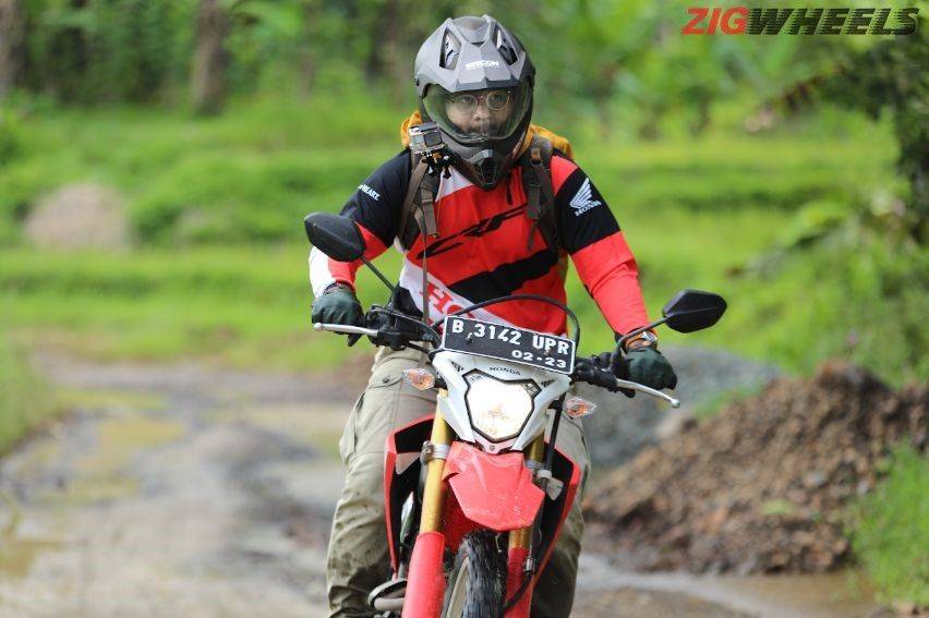 test ride Honda CRF150L