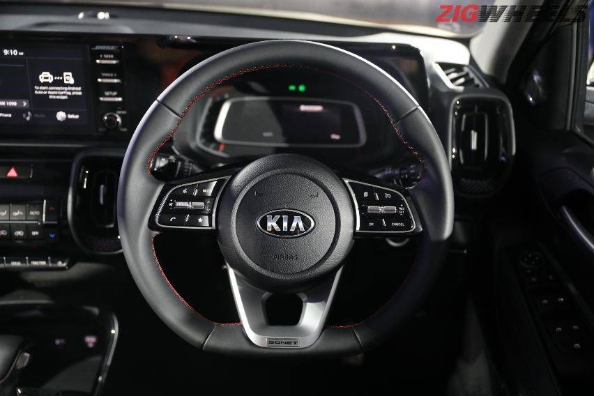 Kia sonet interior