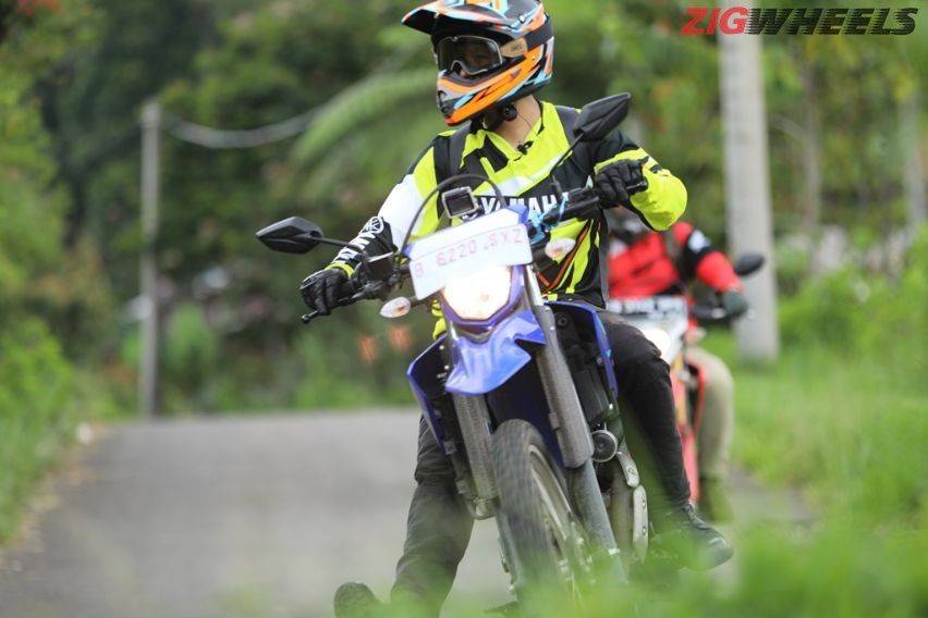 Test ride Yamaha WR155R