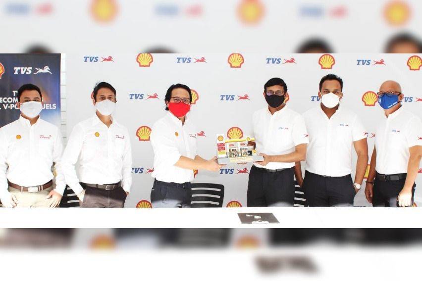 TVS Shell partnership