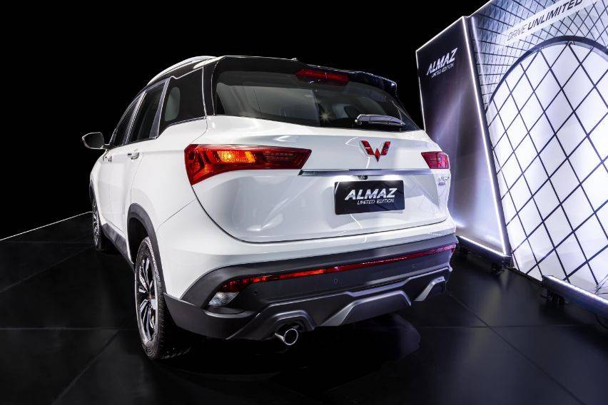 Wuling Almaz Limited rear end