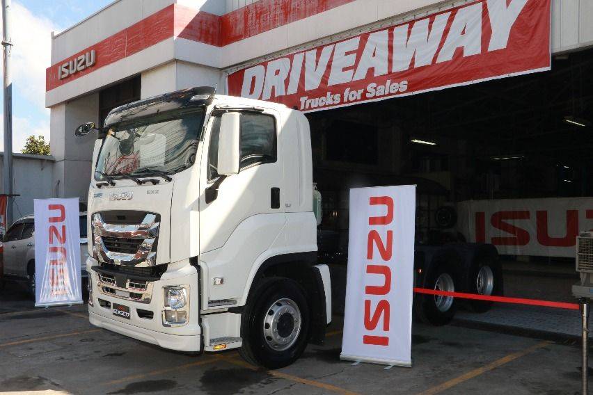 Isuzu PH turns over EXZ77N truck to Neoji Trucking Services