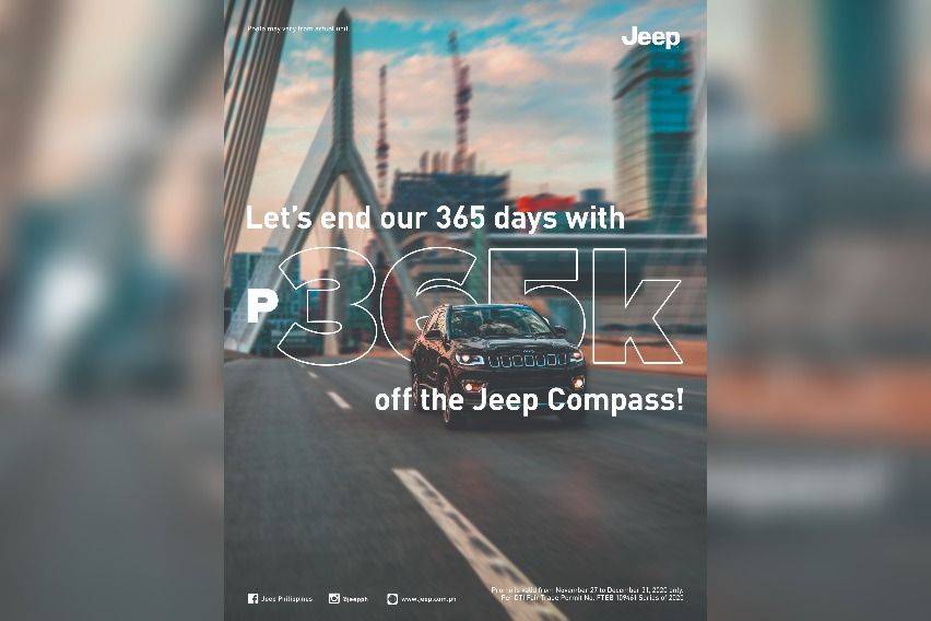 Jeep Compass December promo