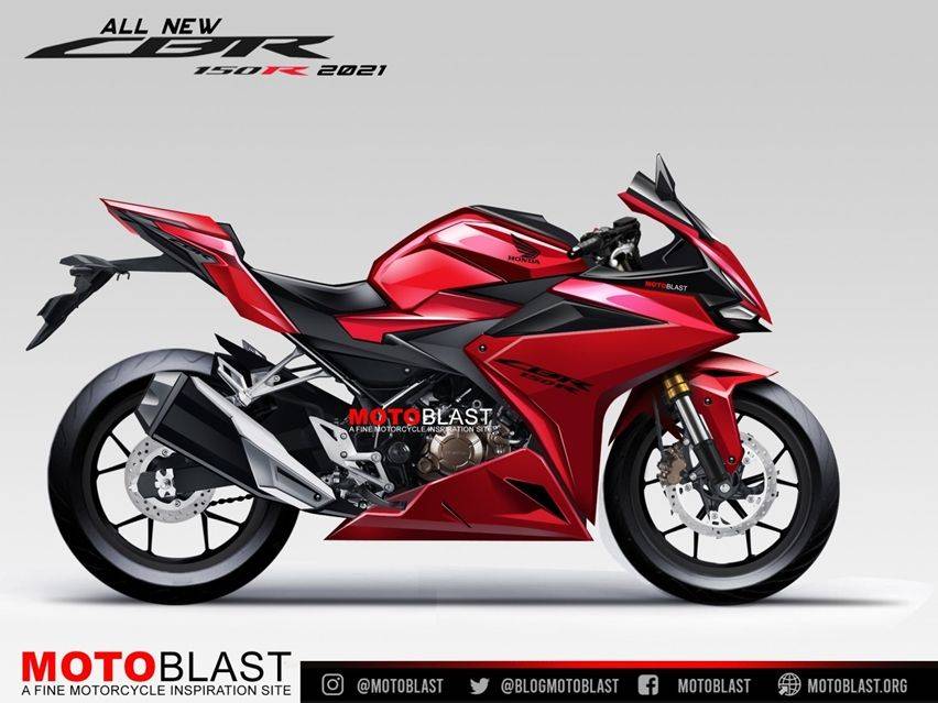 Begini Reka Wajah Generasi Terbaru Honda CBR150R