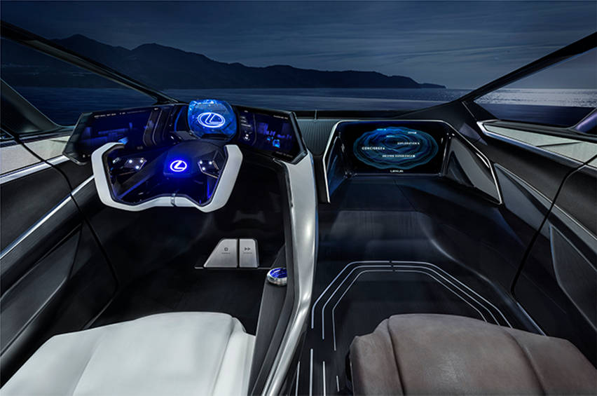 Lexus LF-30 interior