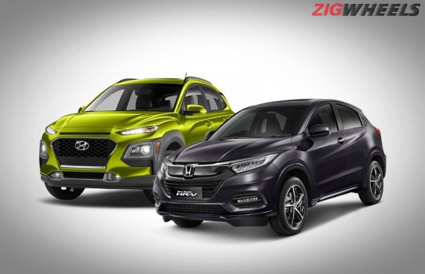 Komparasi Crossover Tanggung, Honda HR-V 1.8 Prestige vs Hyundai Kona Komparasi Crossover Tanggung, Honda HR-V 1.8 Prestige vs Hyundai Kona