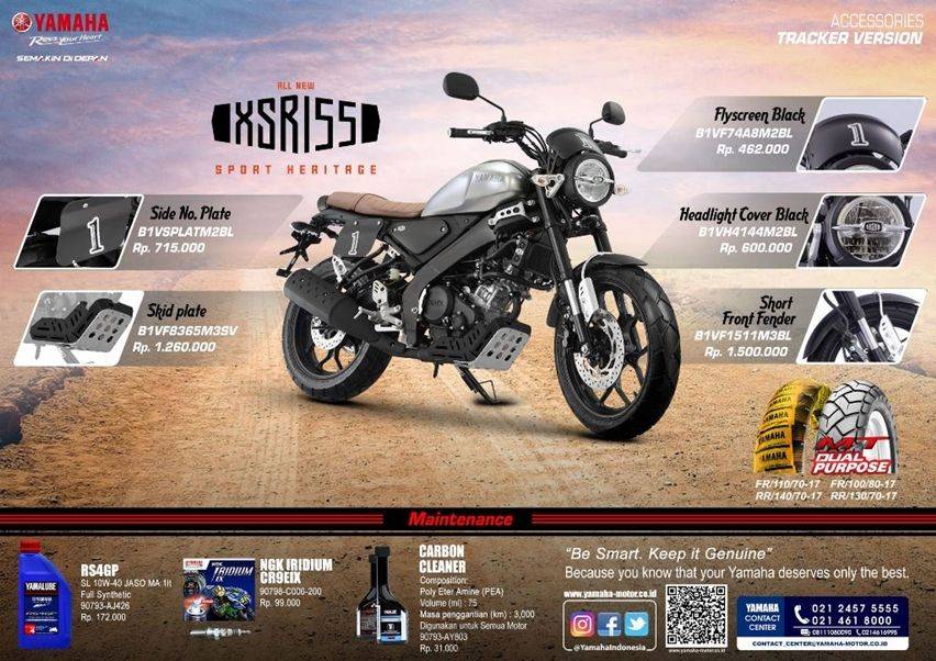 XSR155 tracker